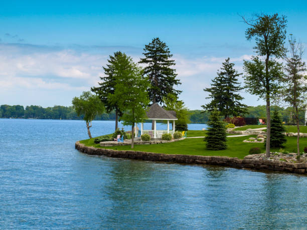 istock Relax at the cottage by water 1070825380