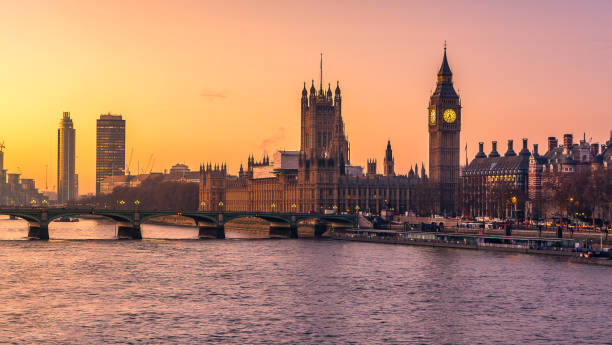istock london skyline at sunset with big ben in background 1070835652