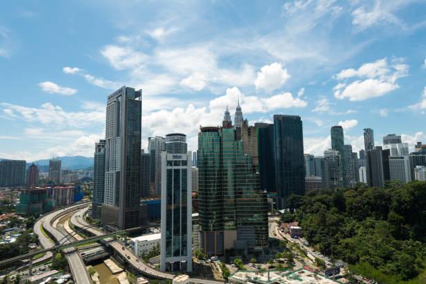 istock Kuala Lumpur skyline with Petronas Towers in back 1070837924