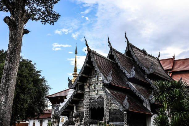 istock Thailand Chiang Mai Wat Chedi Luang Partial hall 1070839424