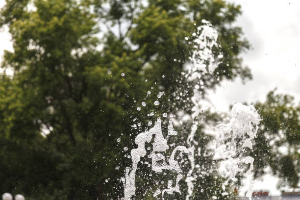 istock Splashing water from a fountain 1070845702
