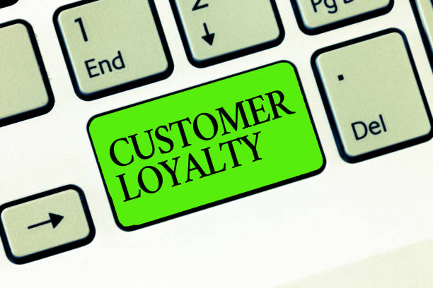 istock Handwriting text writing Customer Loyalty. Concept meaning result of consistently positive emotional experience 1070855892