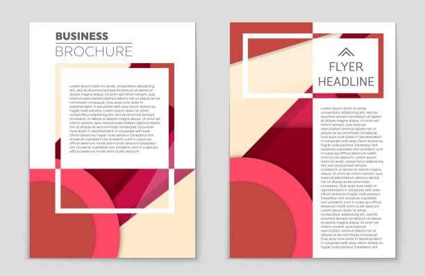 Abstract vector layout background set. For art template design, list, front page, mockup brochure theme style, banner, idea, cover, booklet, print, flyer, book, blank, card, ad, sign, sheet, a4 Abstract vector layout background set. For art template design, list, front page, mockup brochure theme style, banner, idea, cover, booklet, print, flyer, book, blank, card, ad, sign, sheet, a4. modern magazine layout stock illustrations