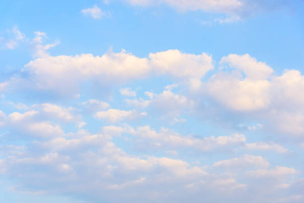 istock Blue sky with cloud in the morning. 1070872972