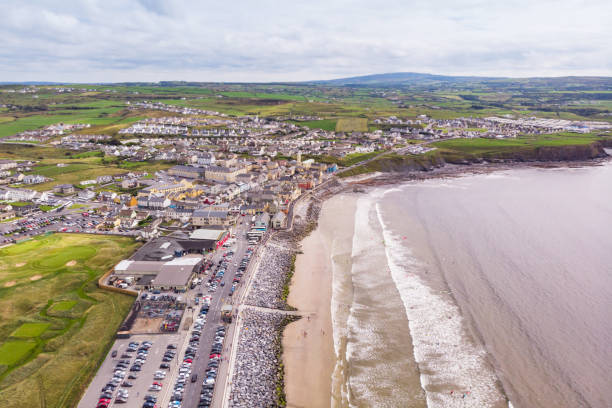 istock Aerial View of Lahinch 1070887944