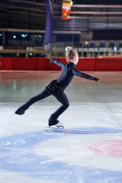 istock Little Girl Figure-Skating 1070889556