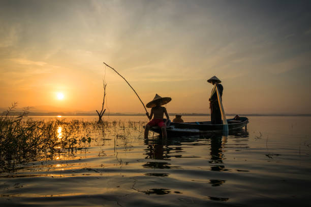 istock Concept Fisherman's life style. 1070891558