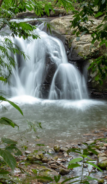 istock Waterfall flowing from the mountains at Phu SOI DAO waterfall in Loei ,Thailand. 1070895570