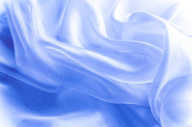istock Texture, background, pattern. Blue silk fabric. Abstract background luxury blue fabric or liquid wave or wavy grunge texture.  Whole background. 1070896462
