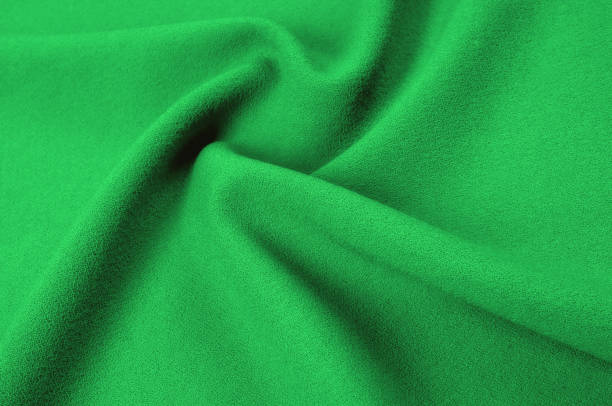 istock Texture, background, pattern. Green, salad color of silk fabric. Green fabric texture. Close up view of green fabric texture and background. Abstract background and texture for designers. 1070896500