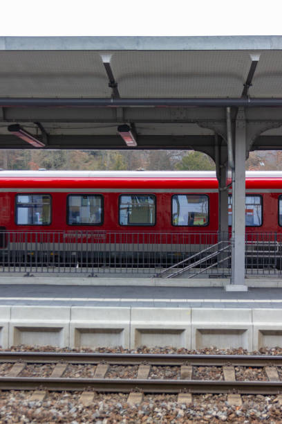 istock red train in station at south germany city 1070904372