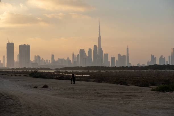 istock Dubai skyline from Ras Al Khor, United Arab Emirates 1070905908