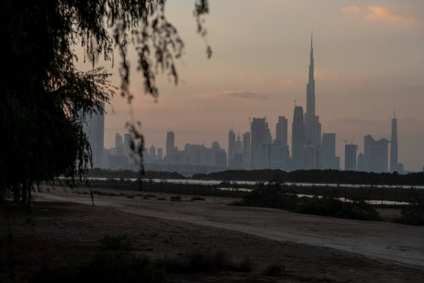 istock Dubai skyline from Ras Al Khor, United Arab Emirates 1070906154
