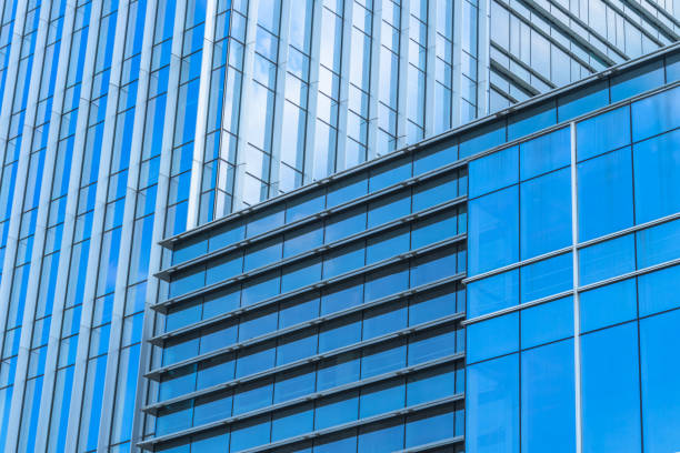 istock Detail glass building background 1070918344