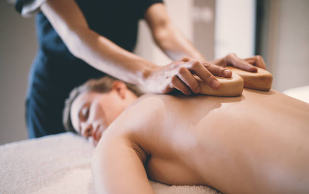 istock Thai massage therapist treating patient 1070941408