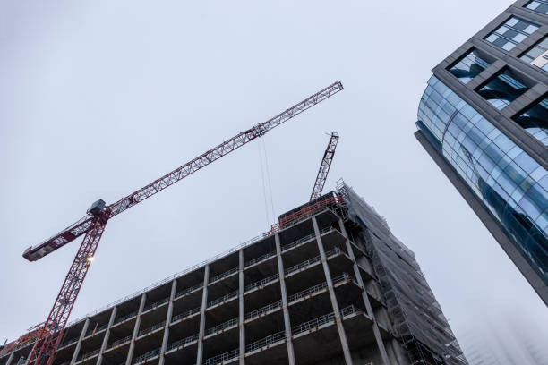 istock Skyscrapers construction site, Frankfurt am Main, Germany 1070946200