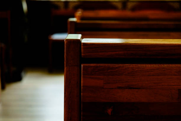 istock Wood chairs in retro interiors. 1070947168