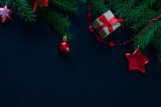 istock Merry Christmas and Happy New Year Background 1070951972