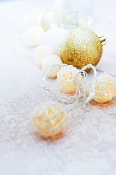 istock Composition of the Christmas decorations balls isolated 1070957702