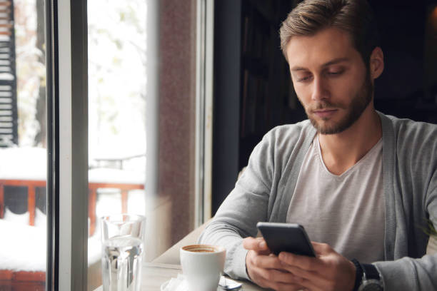 istock Man in cafe - The hard work that goes into running a cafe 1070958742