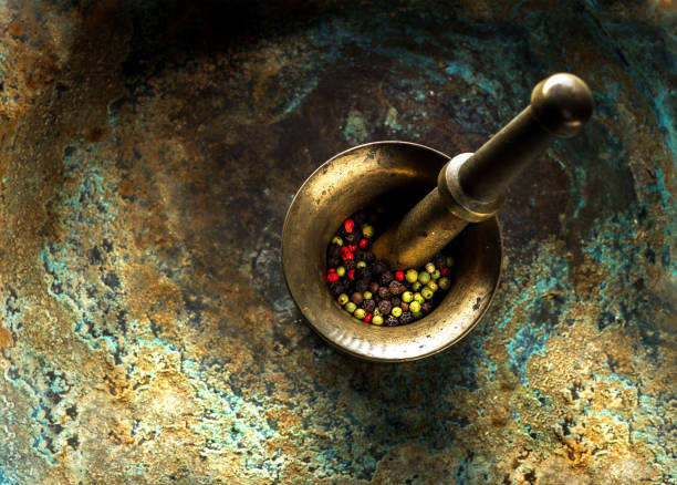 istock Pepper in a metal mortar 1070960960