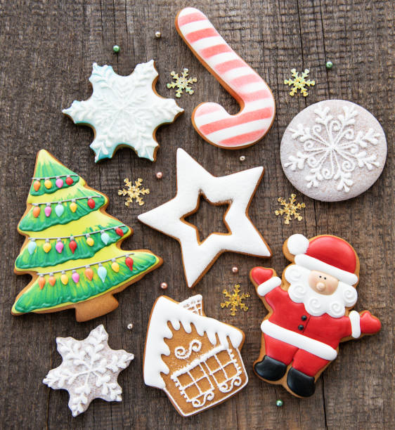 istock Christmas homemade gingerbread cookies 1070964574