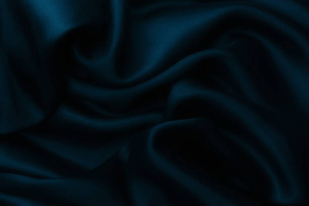 istock Blue satin silk, elegant fabric for backgrounds 1070971206