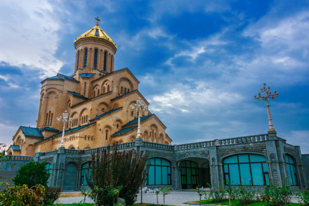 istock Sameba, The Holy Trinity Cathedral of Tbilisi, Georgia 1070989624