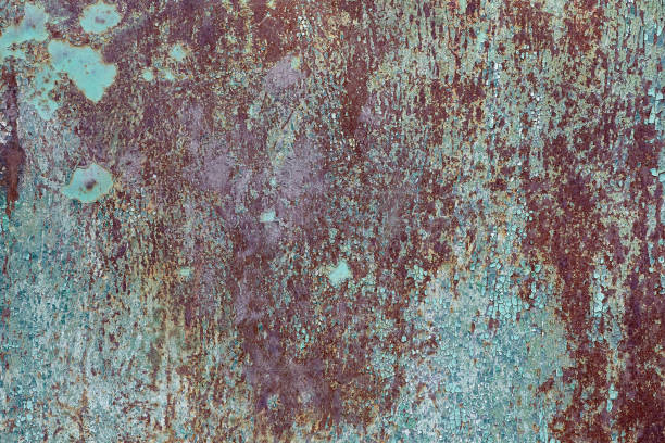 istock Background of rusty metal wall 1070991862