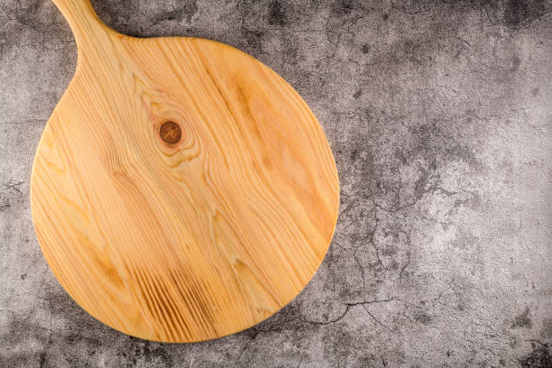 istock Wooden cutting board 1070998956