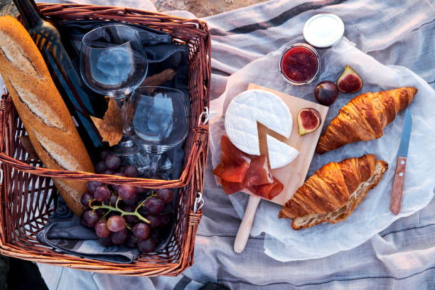 istock Romatic picnic on the beach 1071007078