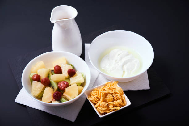 istock Close-up of healthy breakfast 1071014452