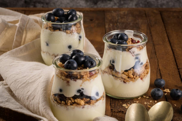 istock Yogurt parfait with blueberry and granola 1071022536