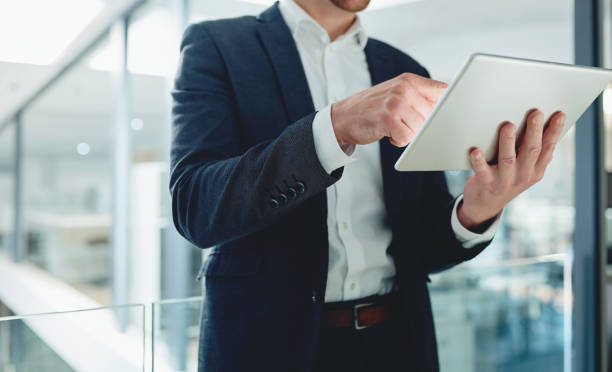 istock Connecting at the touch of a button 1071024554