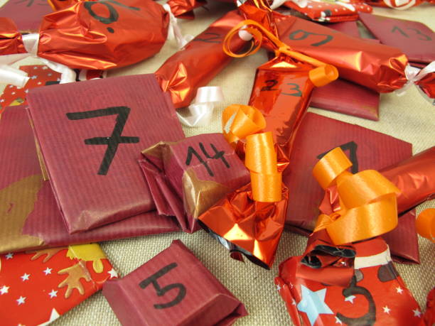 istock Homemade advent calendar 1071034752