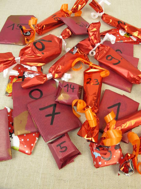 istock Homemade advent calendar 1071034756