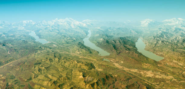 istock Kachess Lake 3D Render Topographic Map Color Horizon 1071039846