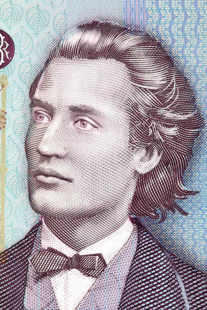 istock Mihai Eminescu a portrait 1071045884
