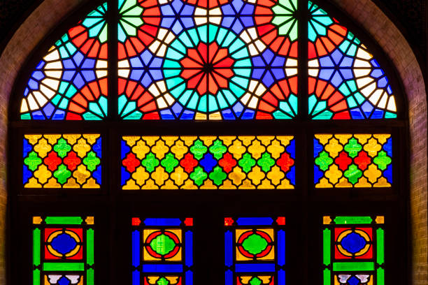 istock Window with stained glass, Nasir ol Molk MosqueShiraz, Iran 1071045976