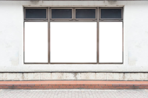 istock Shop Boutique Store Front with Big Window and Place for Name 1071051834