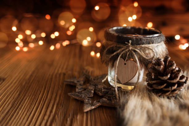 istock Cozy christmas decoration 1071052544