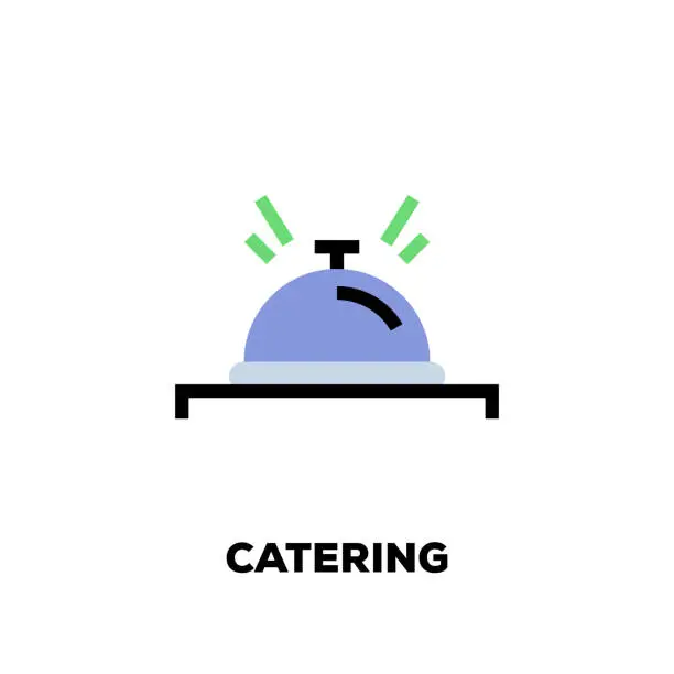 Vector illustration of Catering Icon