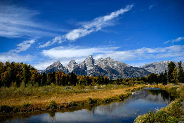 istock Grand Tetons and snake river 1071069128