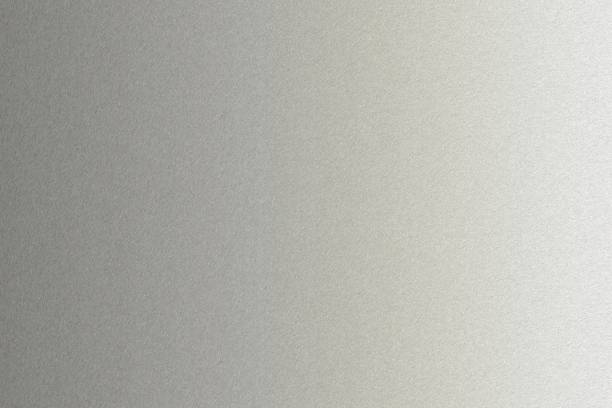 istock Shiny old white aluminium wall texture background 1071072288