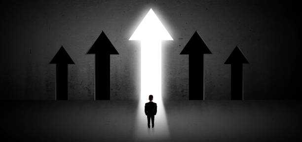 istock Businessman choosing the right way 1071072340