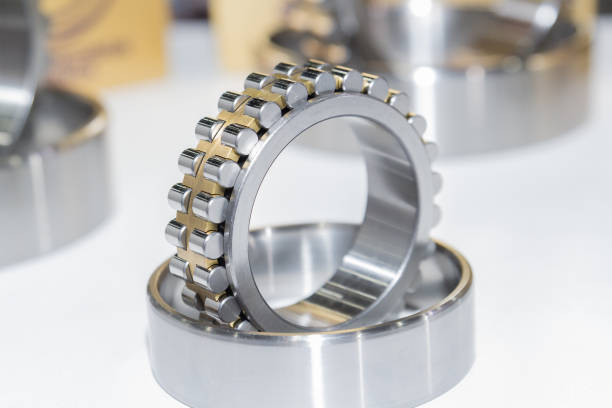 istock High precision machine parts bearing 1071075256