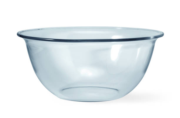 istock Empty bowl glass isolated on the white 1071075800