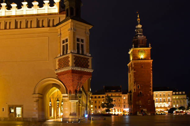 istock Rynek Glowny at Night 1071087600