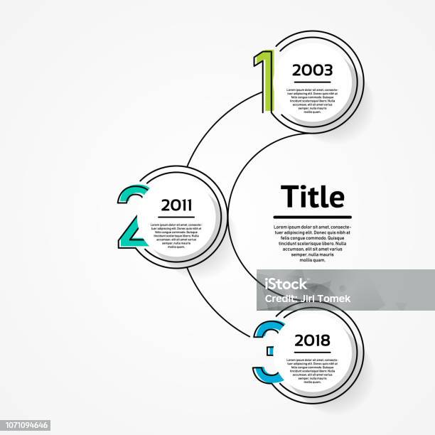 Vector Infographic Template For Diagram Graph Presentation And Chart Business Concept With 3 Options Parts Steps Or Processes Stock Illustration - Download Image Now