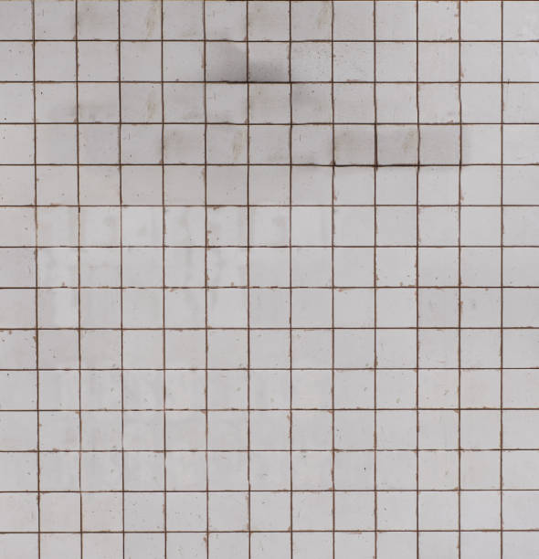 Ceramic modern tile abstract texture in light grey color, typical interior tiles, seamless